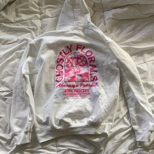 This hoodie is from ghostly florals